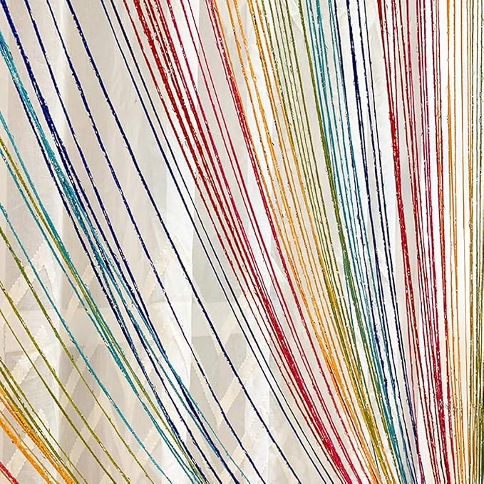 Home Decor Sequin Curtain for Doorway, Door String Curtains, 39x79 inch Hanging - Image 2