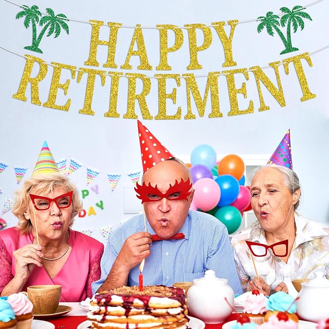 Happy Retirement Banner - Image 3