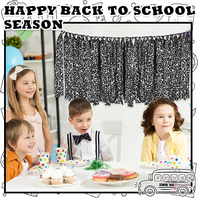 Back to School Decorations Composition Classroom Tassel Ribbon Garland 60 - Image 5