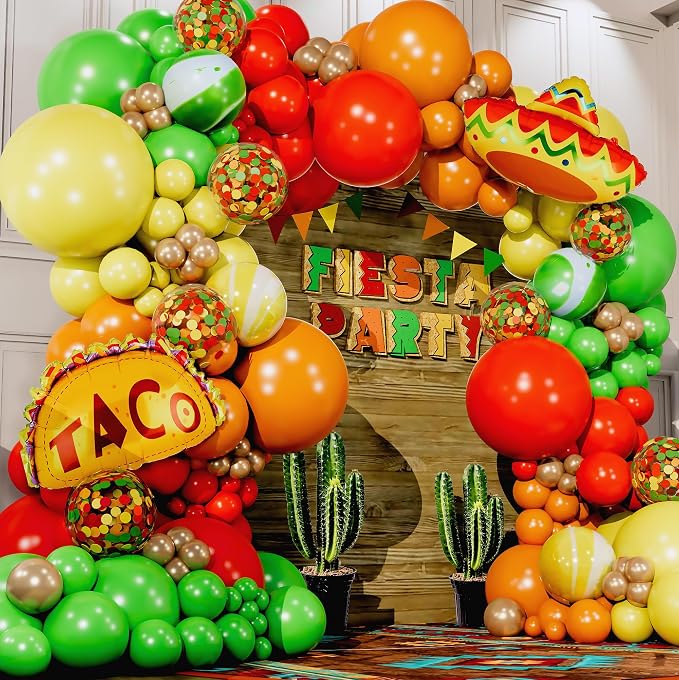 ALL-IN-1 Mexican Balloons Arch Kit & Garland - Image 4