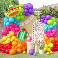 Mexican Fiesta Party Decorations Fiesta Balloon Arch Colorful Mexican Themed by Jobkoo