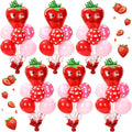 Civaner Strawberry Party Balloons Stand Kit 6 Sets by Civaner