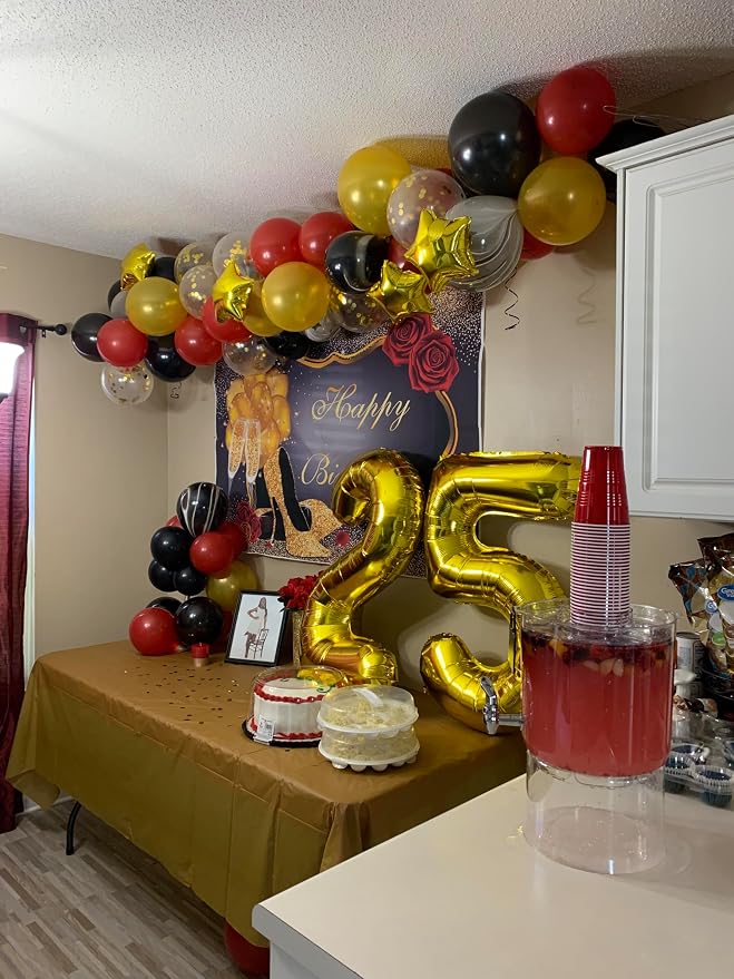 22 Balloon Numbers 40Inch for 12 22th Year Old Birthday Decorations, Inflation - Image 4
