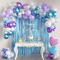 Mermaid Party Balloons Garland Arch Kit by MEBAY