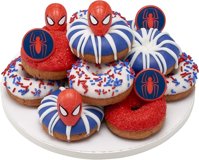 DecoPac Marvel's Spider-Man™ Spider and Mask Rings, Spider-Man Cupcake - Image 6
