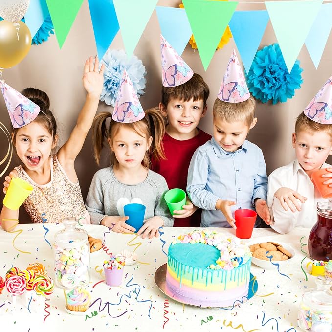 CANREVEL 12 PCS Party Hats for Adults and Kids, Party Headwear | Birthday - Image 3