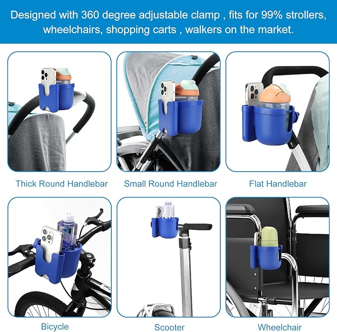 Accmor Stroller Cup Holder - Image 8