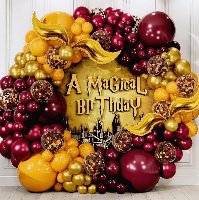 ALL-IN-1 Magical Wizard Balloons Garland Arch Kit - Image 5