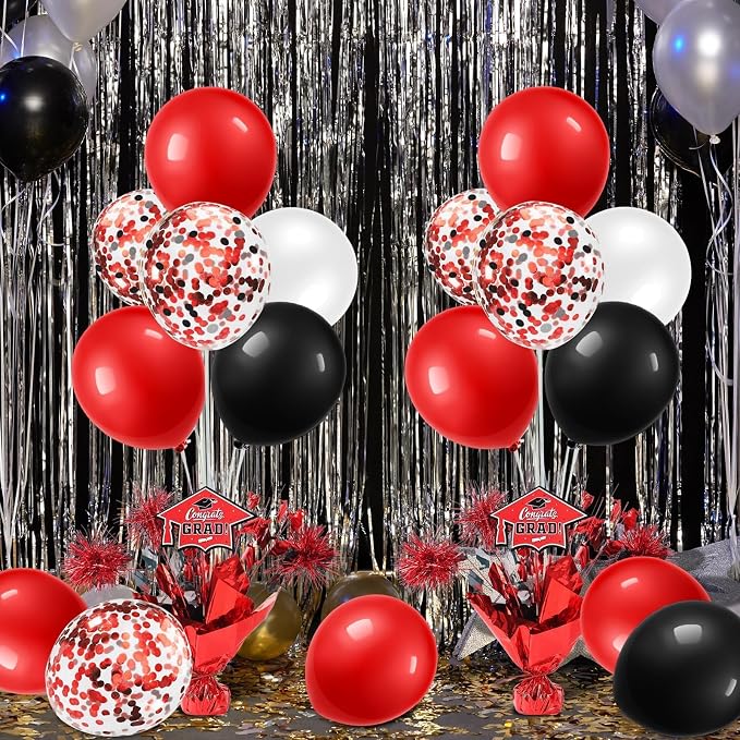 4 PCS Graduation Centerpieces for Tables Balloons Stand Holder Kit College - Image 6