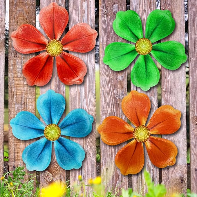 Giyyomtr Metal Flowers Wall Decor by Giyyomtr