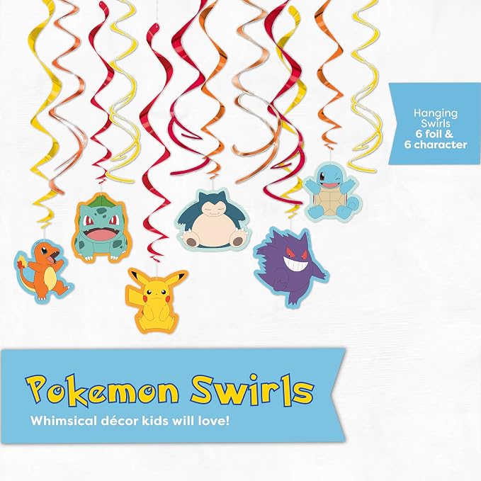 Pokemon Birthday Decorations Party Supplies - Image 5
