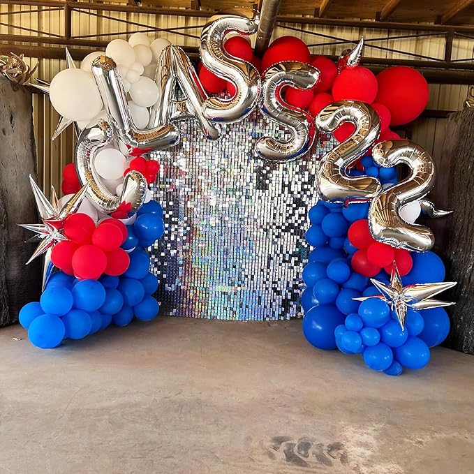 Silver Letter Balloons 40 Inch Large Alphabet Balloon Letter L | Foil Mylar Big - Image 3