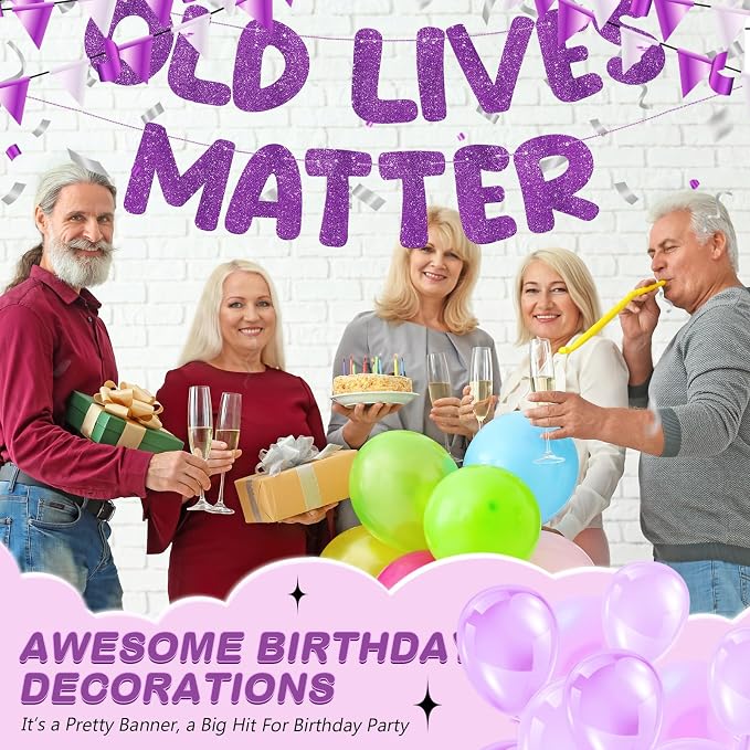 Fulmoon Pre Strung Banner 6.56 ft Funny Birthday Retirement Party Decorations - Image 6