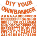 DIY Banner Kit with Letters Glitter Banner Letters Customizable Birthday by mifengda