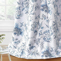 H.VERSAILTEX Blackout Curtains 108 Inch Length 2 Panels Set Floral Print by HVERSAILTEX