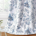 H.VERSAILTEX Blackout Curtains 84 Inch Length 2 Panels Set Floral Print Curtain by HVERSAILTEX