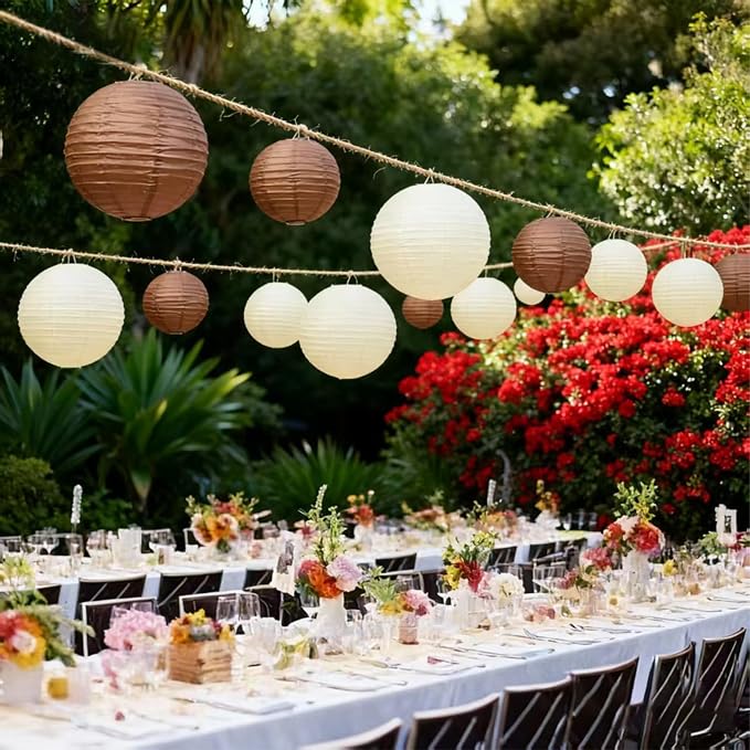 20Pcs Paper Lanterns - Image 4