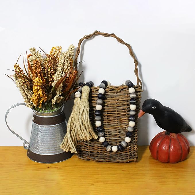 CVHOMEDECO. Wood Beads Garland - Image 4