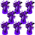 8 Pcs Purple Metallic Balloon Weights Holder Anchors Balloon Holder Weights by ZCYSRLQIN