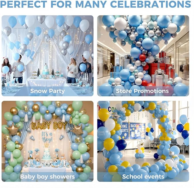 LovesTown 110PCS Latex Balloons 12inch Party Balloons Arch - Image 5