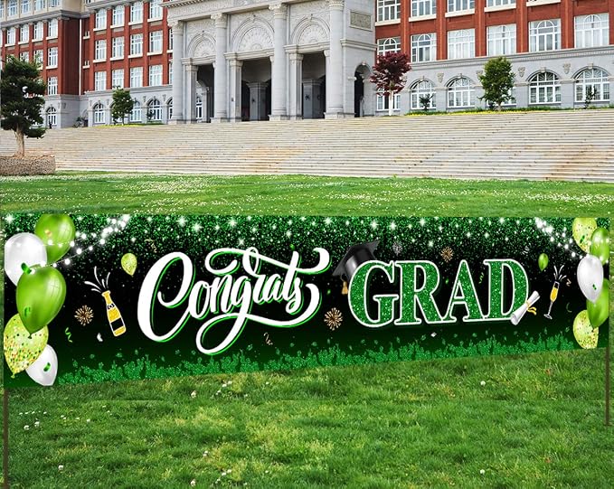 2026 Graduation Decorations-Congrats Grad Yard Sign Banner Decoration - Image 2