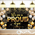 We Are Proud of You Banner – 6x4ft Graduation Banner, Congratulations Banner by SeasonsFriends