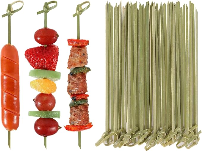 100 PCS Cocktail Picks 6 Inch, Fancy Toothpicks Tooth Picks - Image 8