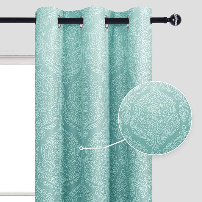 DWCN Short Blackout Curtains for Bedroom - Image 2