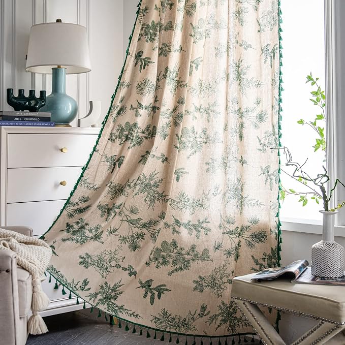 Sutuo Home Boho Curtain 84 Inches Length by SutuoHome