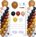 Cheetah Print Balloon Column Stand Kit of 2, Nude Balloon Tower, Jungle Party by ZyloonDecoration
