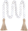 Meplait 39in Wood Bead Garland, Farmhouse Beads by Meplait