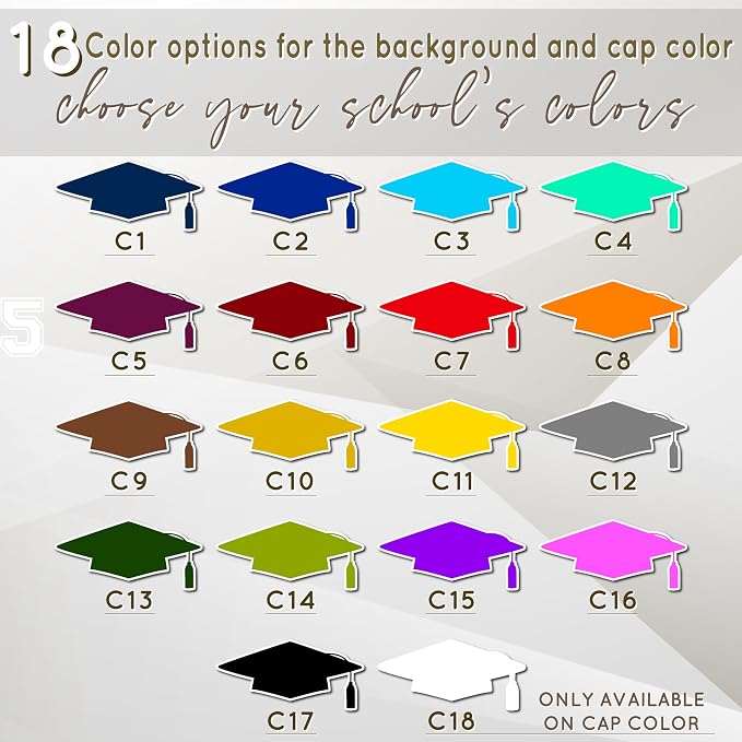 Graduation Banner 2026 Personalized, Then & Now - Image 2