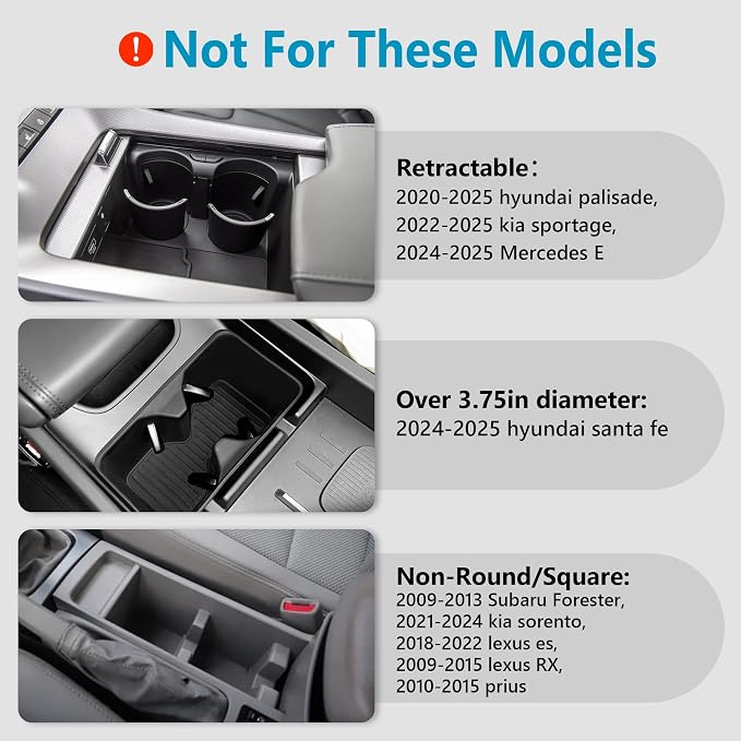SEVEN SPARTA Car Cup Holder Expander - Image 6
