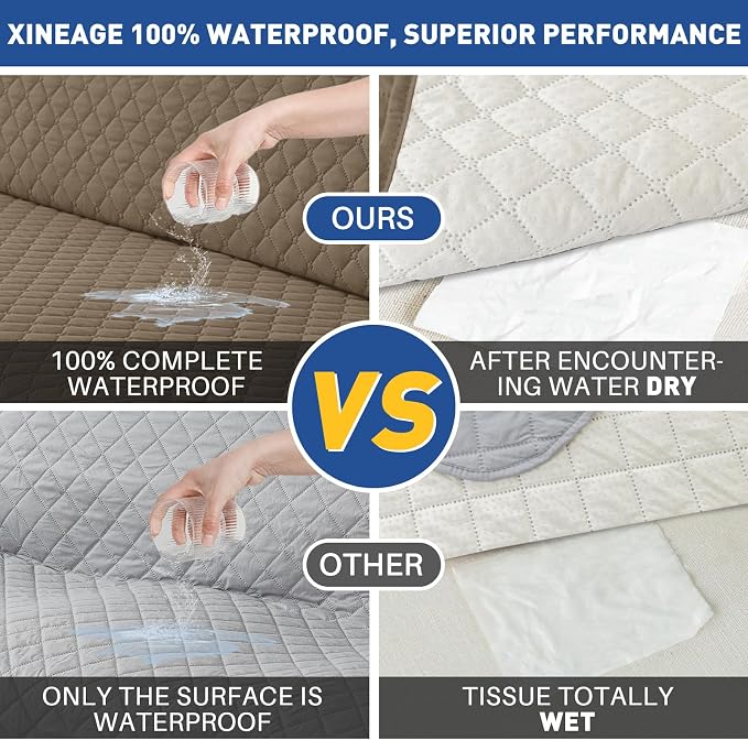 XINEAGE Waterproof XL-Sofa Sofa Cover Couch Covers - Image 4