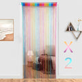 Hysenm 2 Pack 39 x 79 Inch Beaded Curtain String Door Curtains, Hippie Room by Hysenm