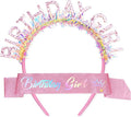 CIEHER Birthday Girl Headband Birthday Crown by CIEHER