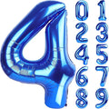 Number Balloons Navy Blue Balloons by United-UnicornsParty