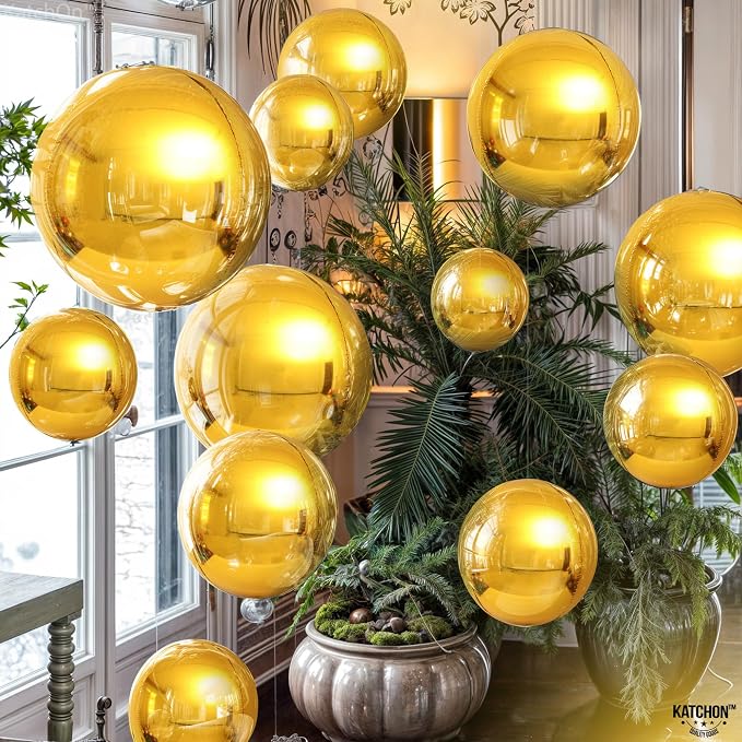 KatchOn Gold Balloons - Image 2