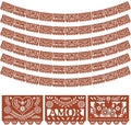 TaoBary 6 Pcs Papel Picado Mexican Wedding Cielito Lindo Party Decor 118 Feet by TaoBary