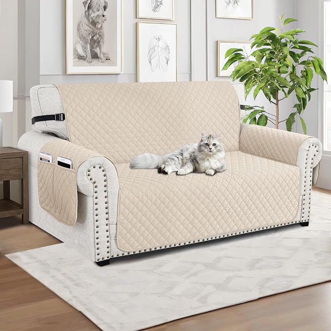 XINEAGE Loveseat Sofa Cover Waterproof Couch Covers - Image 2