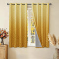 DWCN 100% Blackout Curtains for Bedroom 63 Inch Long by DWCN
