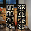 Graduation Prom Party Decorations Class of 2026, Graduation Prom Party Supplies by Zachely