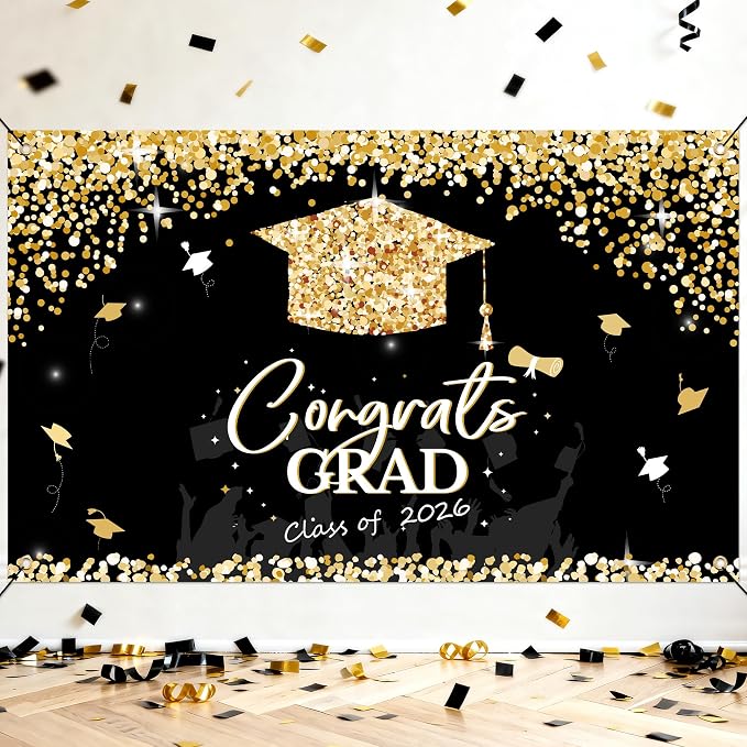 PARTY KNIGHT Graduation Decorations 2026 by PARTY+KNIGHT