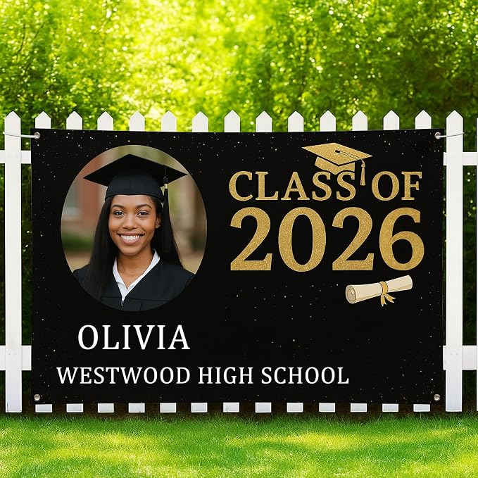 Custom Graduation Banner Class of 2026 - Image 5
