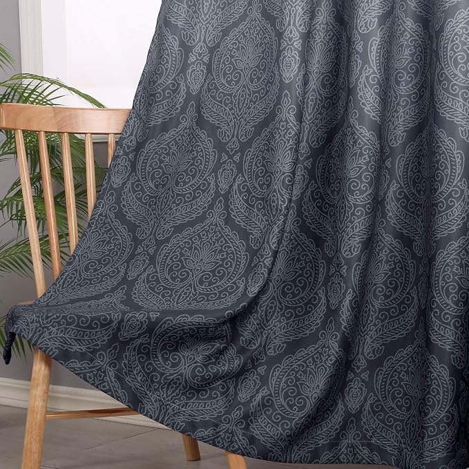 DWCN Ombre Blackout Curtains for Living Room - Image 3