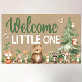 Woodland Banner for Woodland Baby Shower Decorations | Forest Animal Banner by Unknown