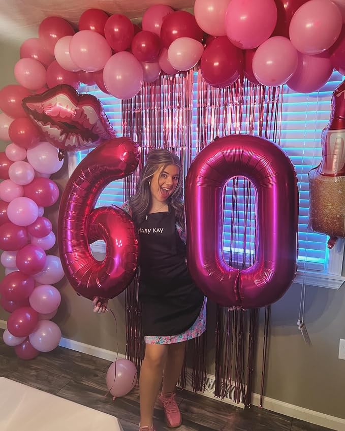 Hot Pink 19 Balloon - Image 3