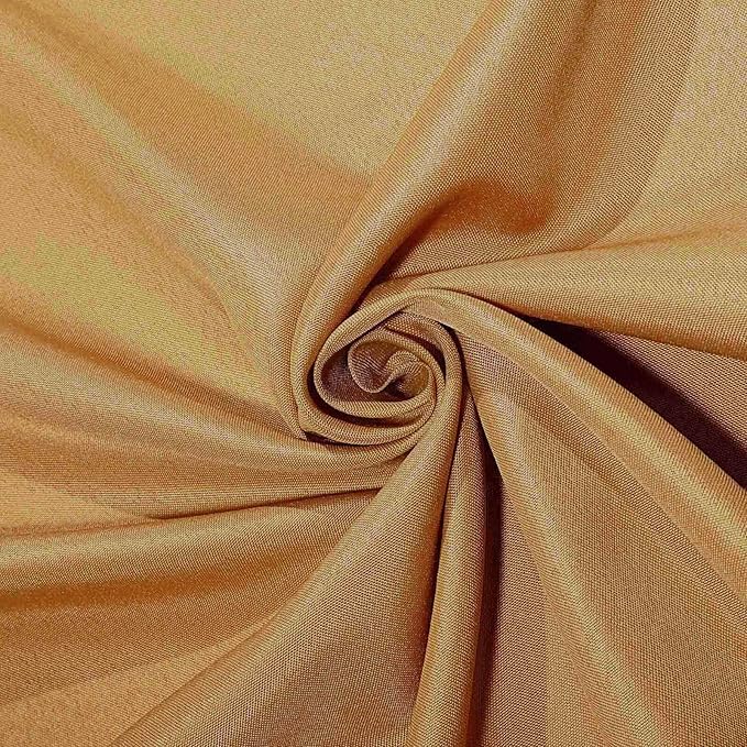 Efavormart 70" Square Linens Gold Wholesale Linens Polyester Square Linen Tablecloth for Wedding Banquet Party Restaurant