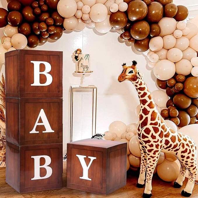 Voircoloria Baby Boxes with Letters - Image 5