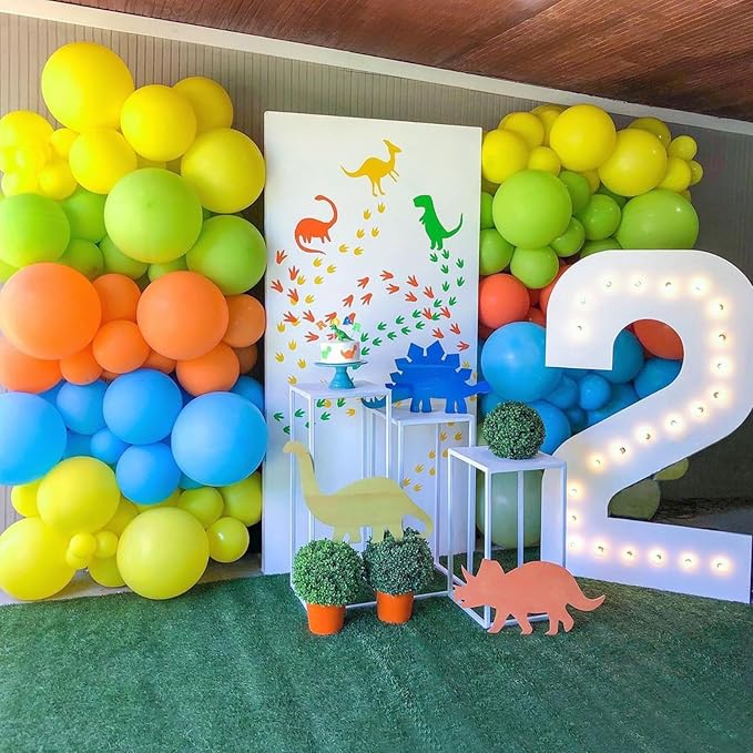 Lime Green Balloons 12 inch, Birthday Party Decorations - Image 5